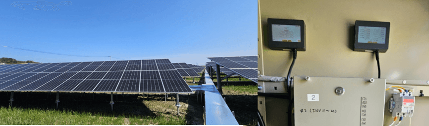 충남 안면도 25MW 발전소 설치사례