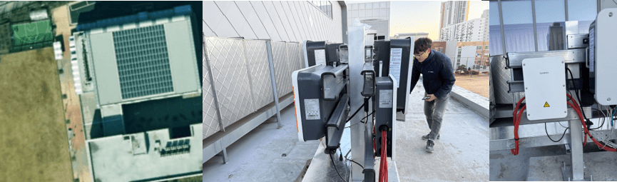 세종 중학교 200kW 발전소 설치사례